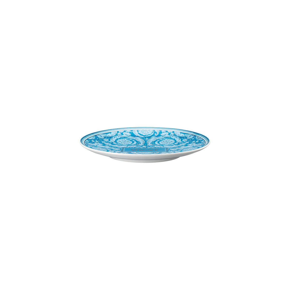 Versace Barocco Teal Bread & Butter Plate, 6 2/3 in, view 2
