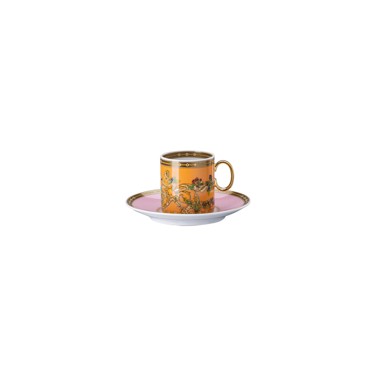 Versace Butterfly Garden A.D. Cup & Saucer, 3 1/2 oz