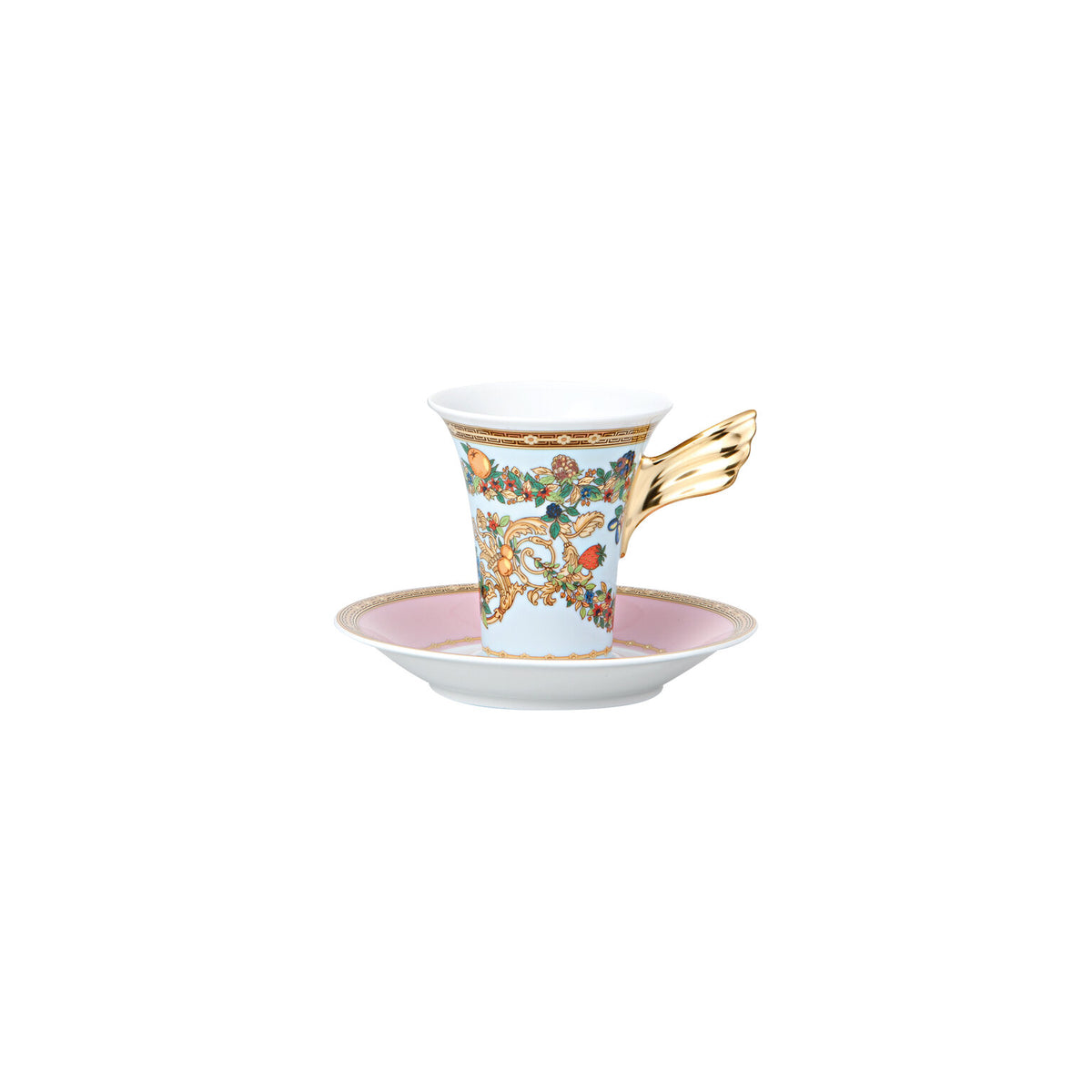 Versace Butterfly Garden Coffee Cup & Saucer, 6 oz