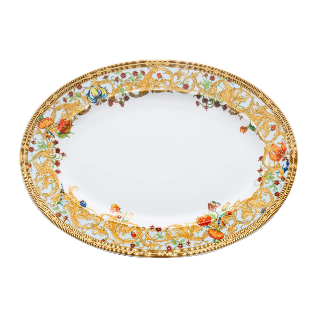 Versace Butterfly Garden Platter, 15 3/4 in