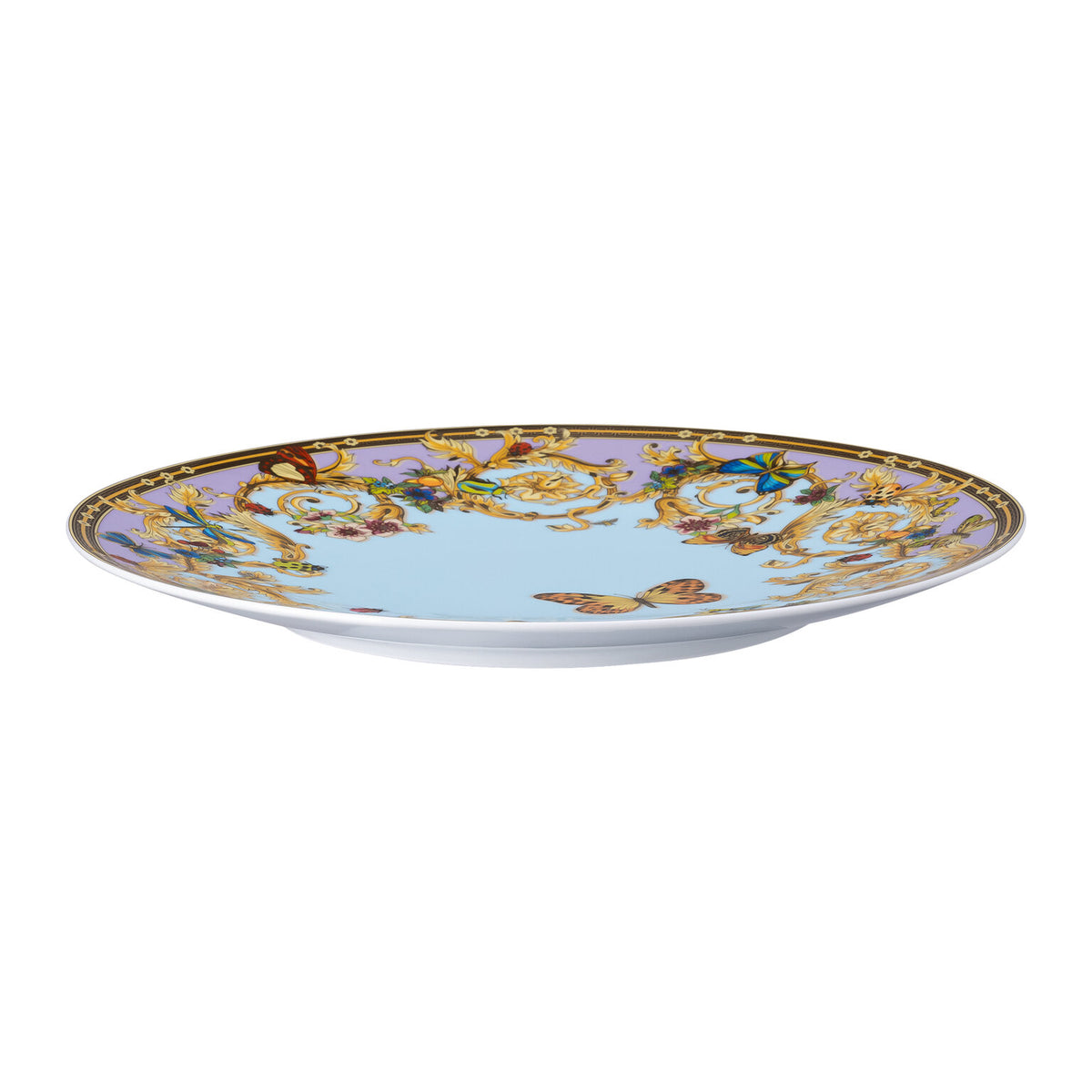 Versace Butterfly Garden Service Plate, 13 in, view 2