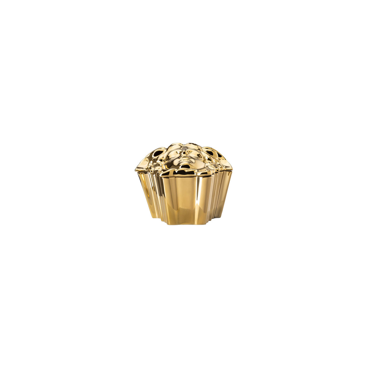 Versace Gypsy Box, 4 in, Gold, view 2