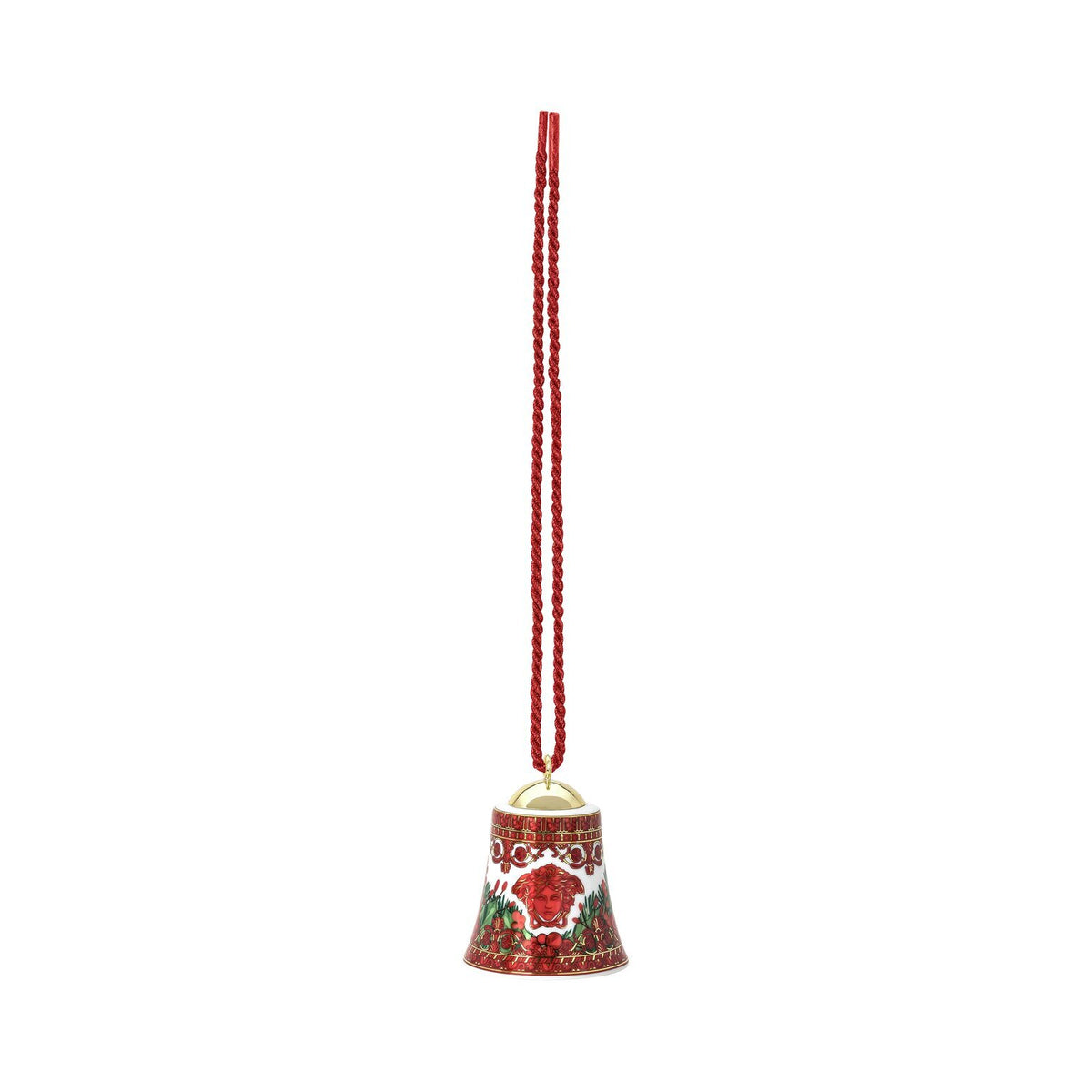 Versace I Love Baroque Holiday Bell Ornament