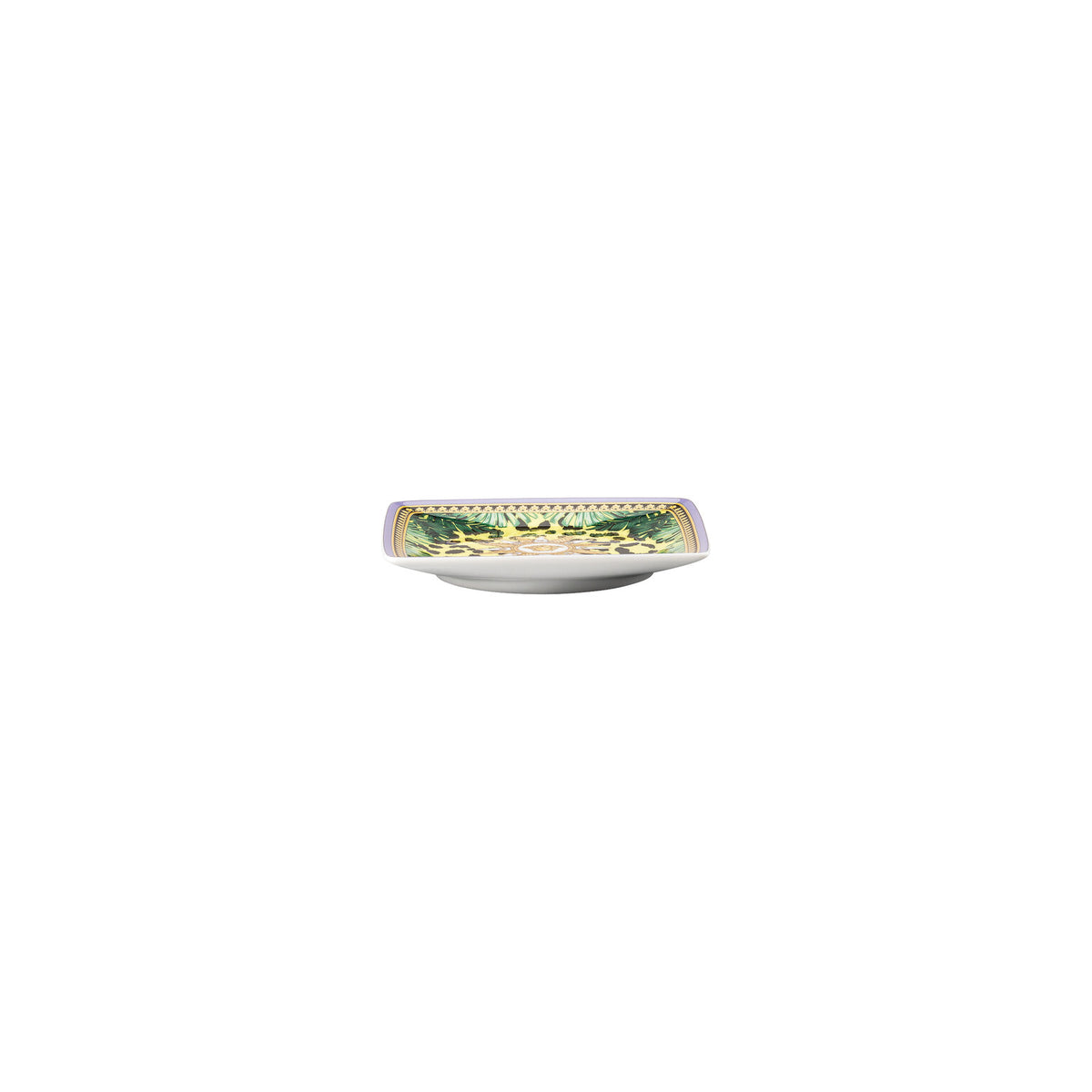 Versace Jungle Animalier Canape Dish, 4 3/4 in, Square, view 2