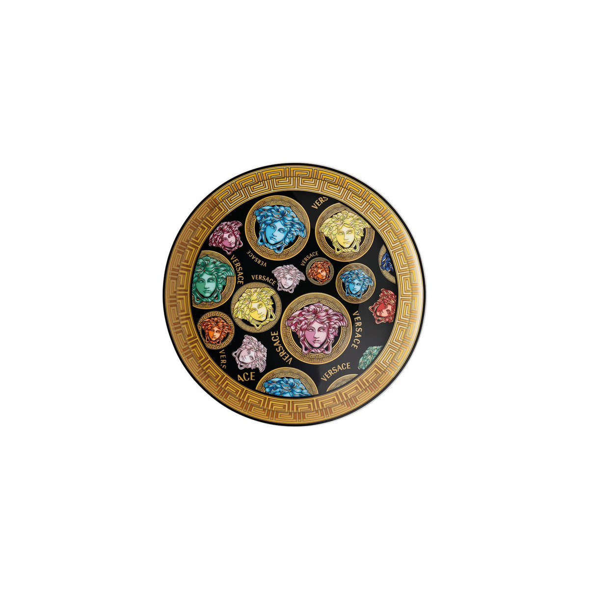 Versace Medusa Amplified Multicolor Bread & Butter Plate, 6 2/3 in