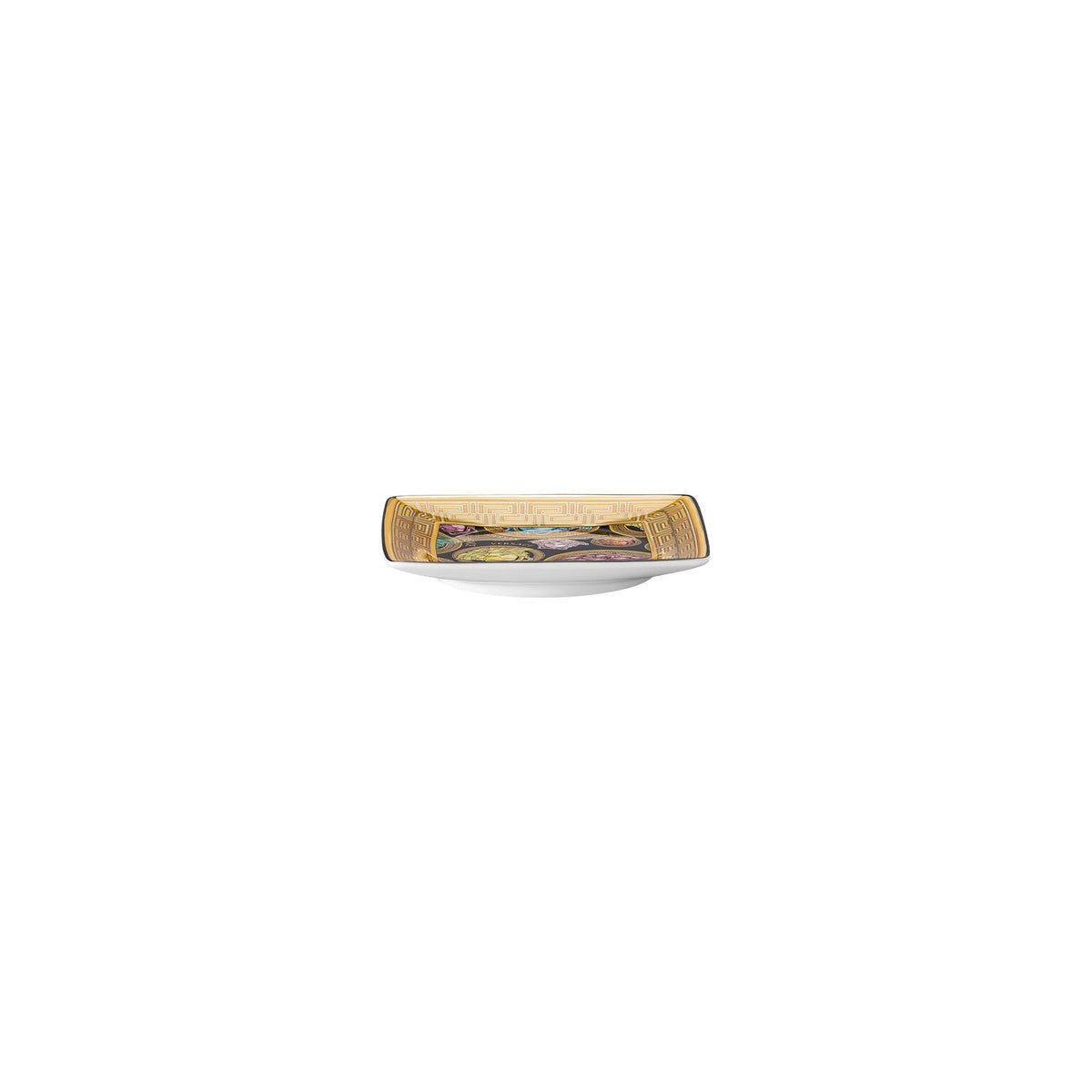 Versace Medusa Amplified Multicolor Canape Dish, 4 3/4 in, Square, view 2