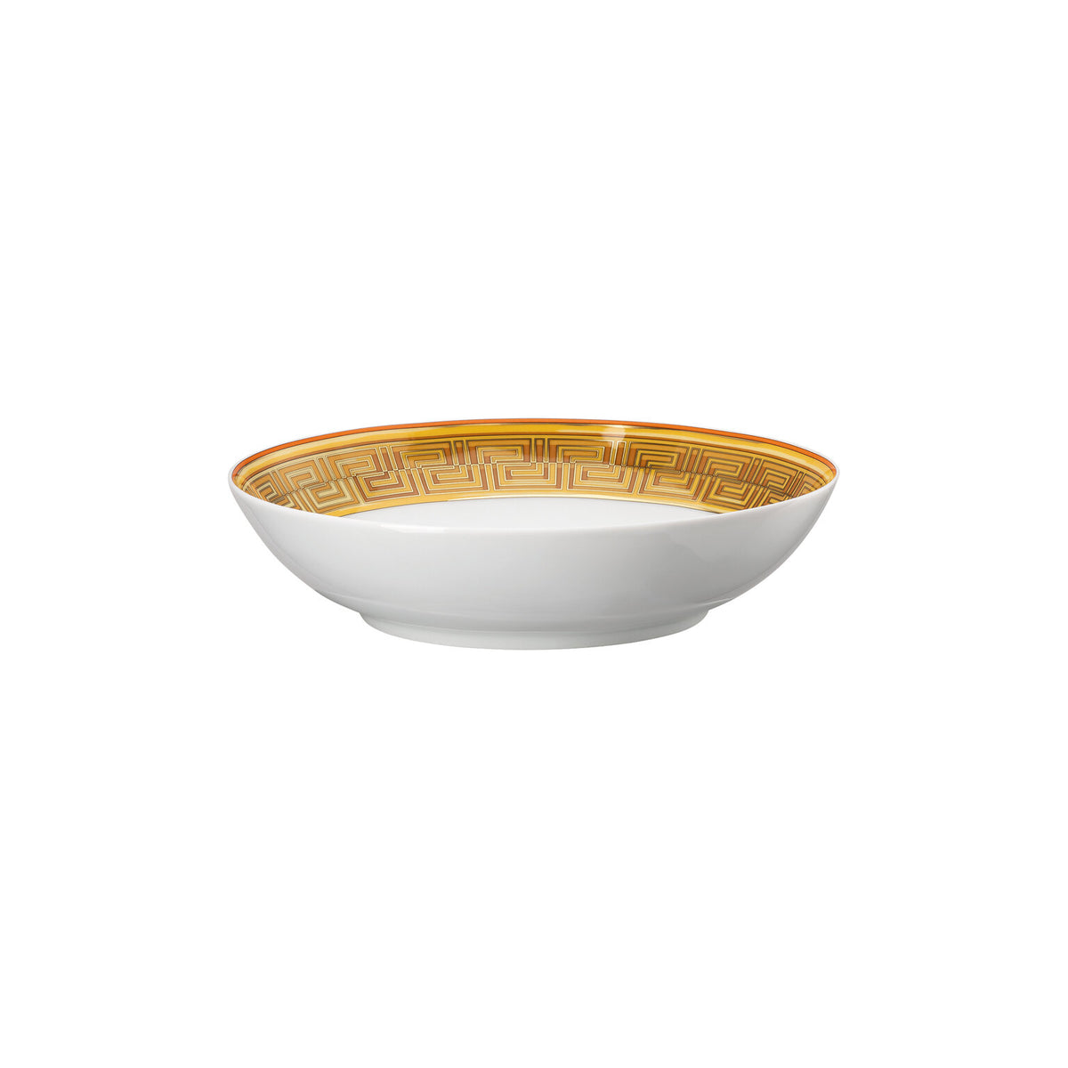 Versace Medusa Amplified Orange Coin Rim Soup, 8 2/3 in, view 4