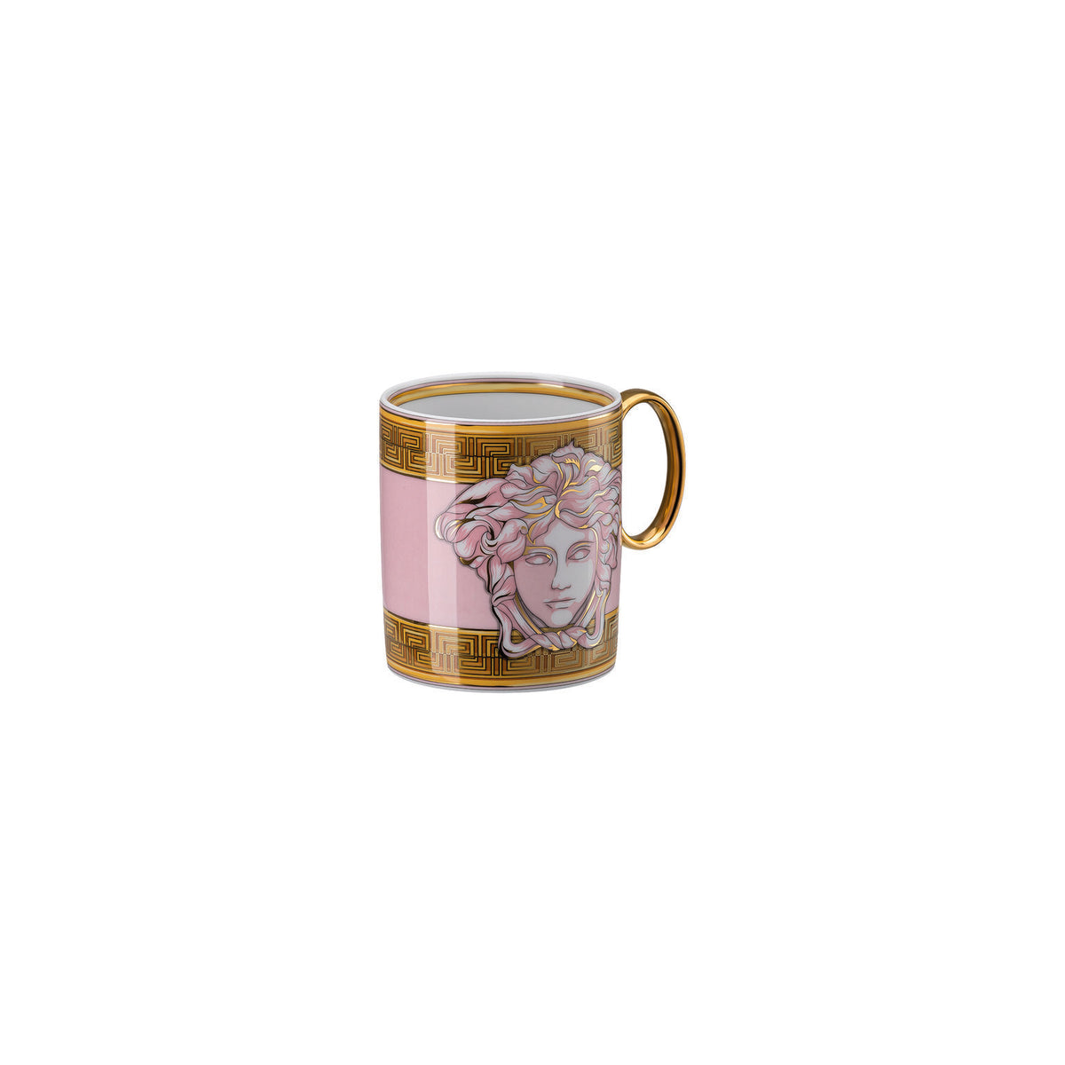 Versace Medusa Amplified Pink Coin Mug, view 3