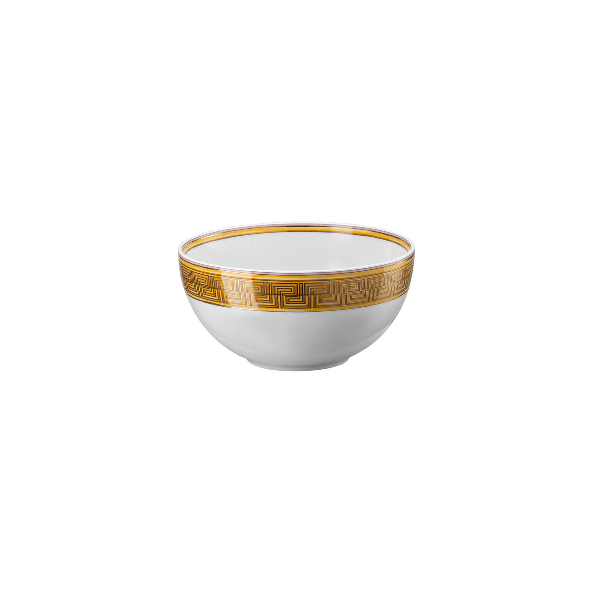 Versace Medusa Amplified Pink Coin Soup Bowl, 6 in, view 2