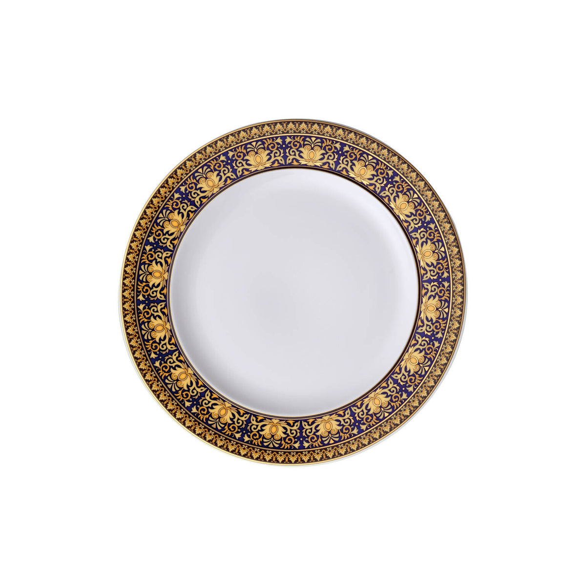 Versace Medusa Blue Salad Plate, 8 2/3 in, view 2