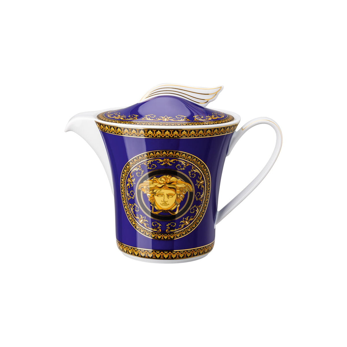 Versace Medusa Blue Tea Pot