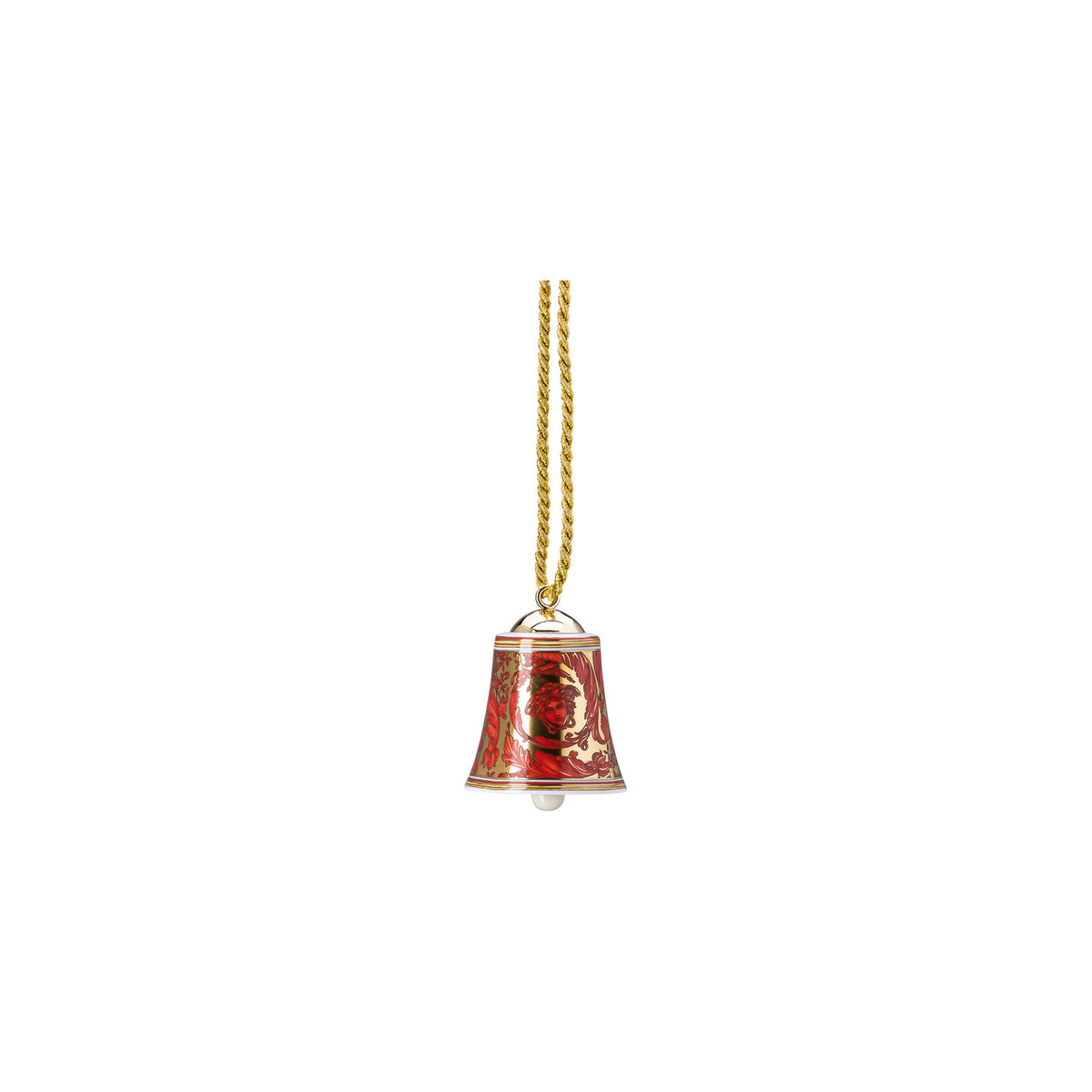 Versace Medusa Garland Bell Ornament, view 2
