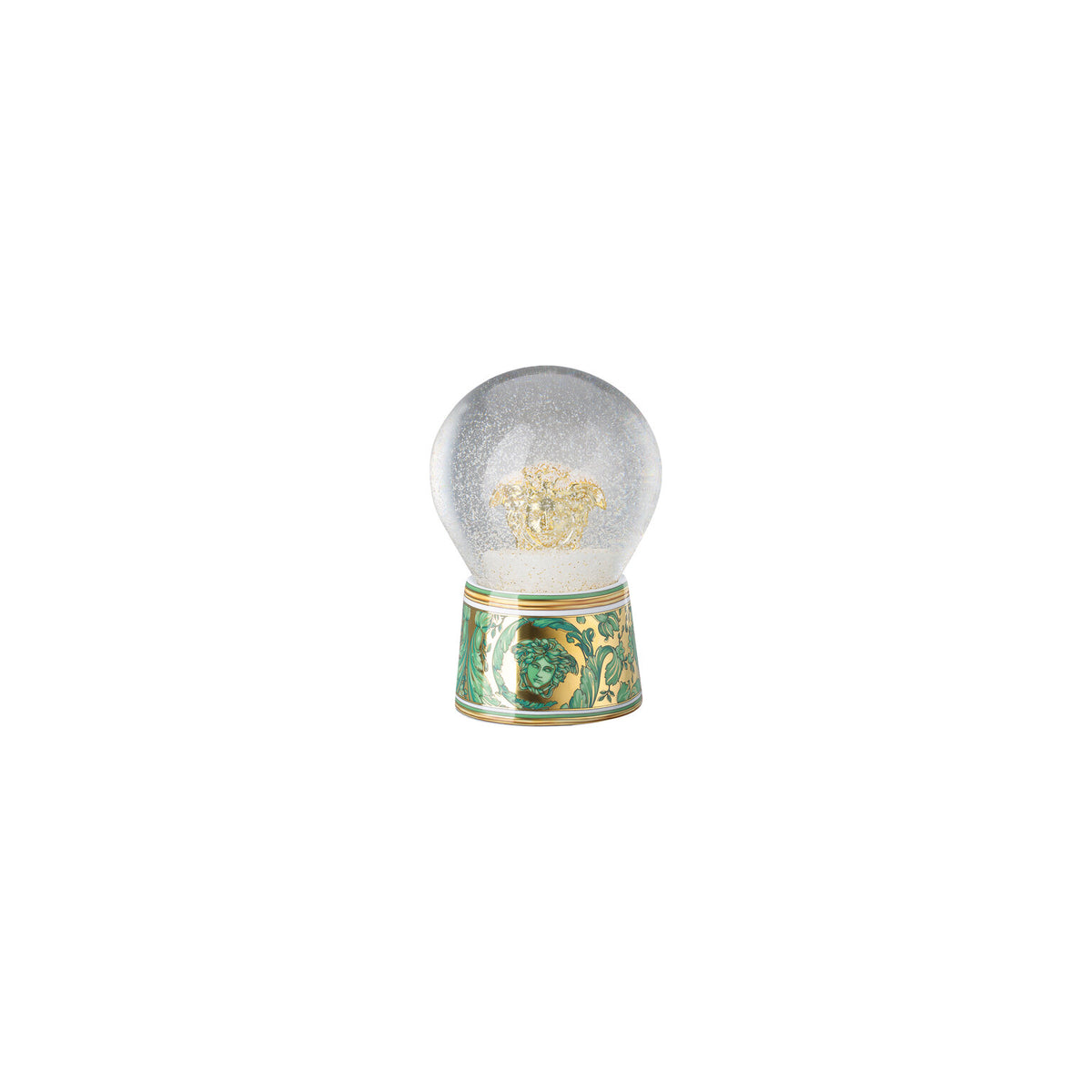 Versace Medusa Garland Snow Globe