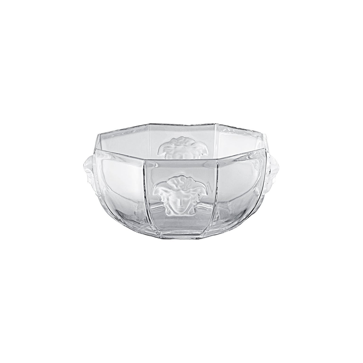 Versace Medusa Lumiere Crystal Bowl, 7 in