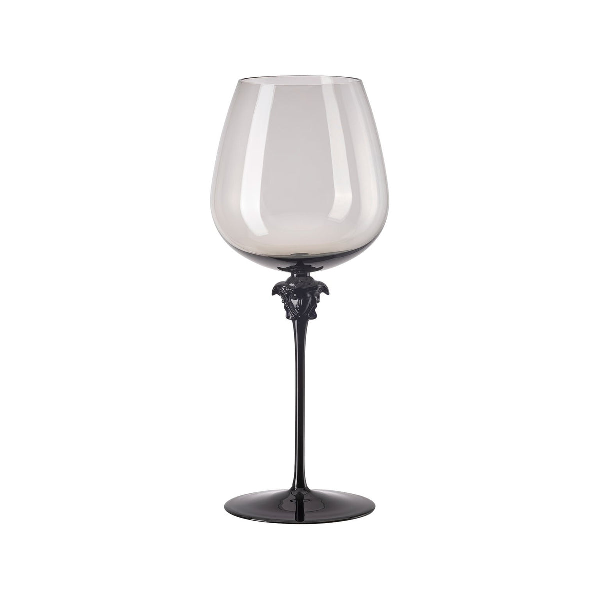 Versace Medusa Lumiere Haze Red Wine Glass, Burgundy