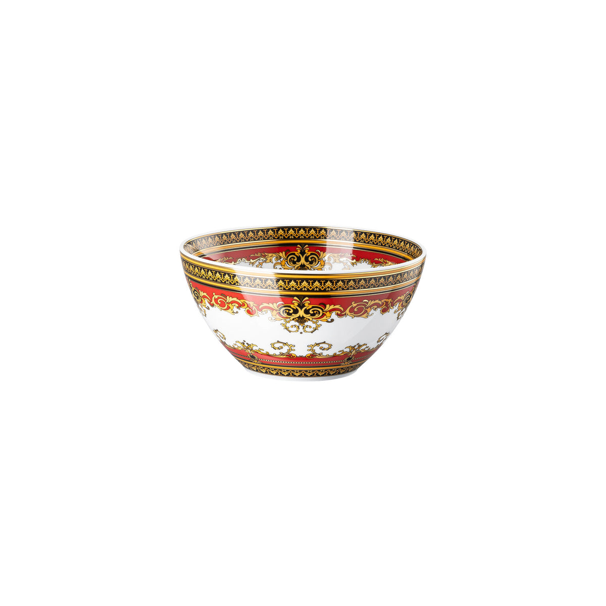 Versace Medusa Red Cereal Bowl, 6 in