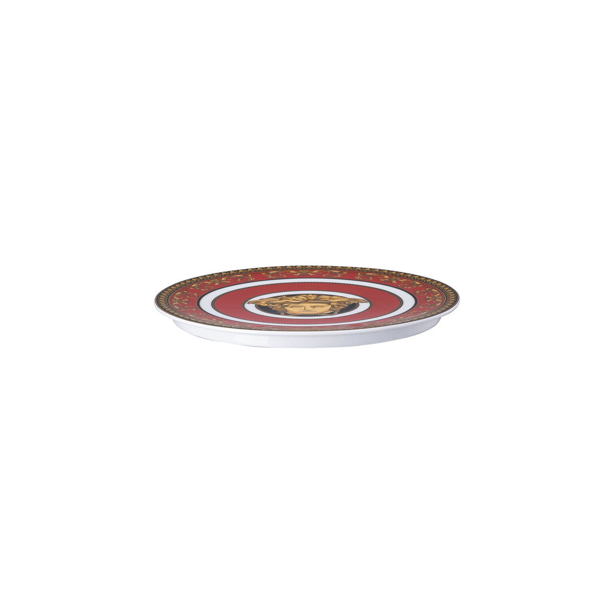 Versace Medusa Red Lid for Bowl, 7 in, view 2