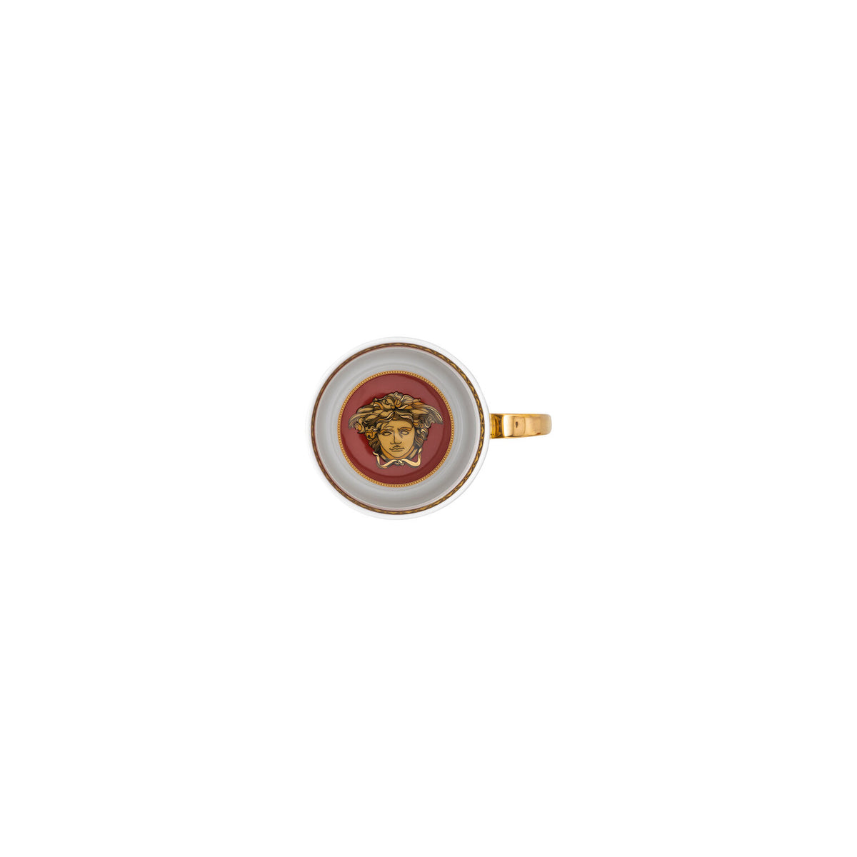 Versace Medusa Red Mug, 10 1/4 oz, view 2