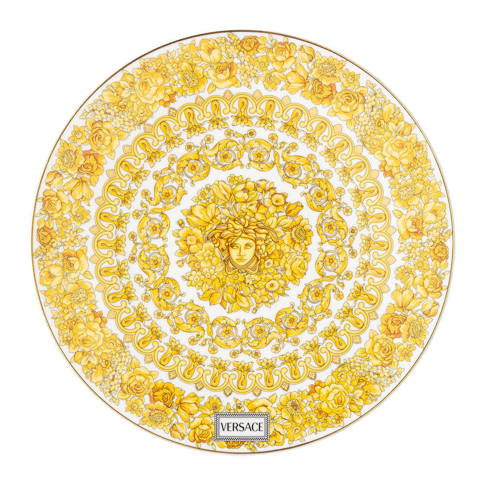 Versace Medusa Rhapsody Service Plate, 13 in