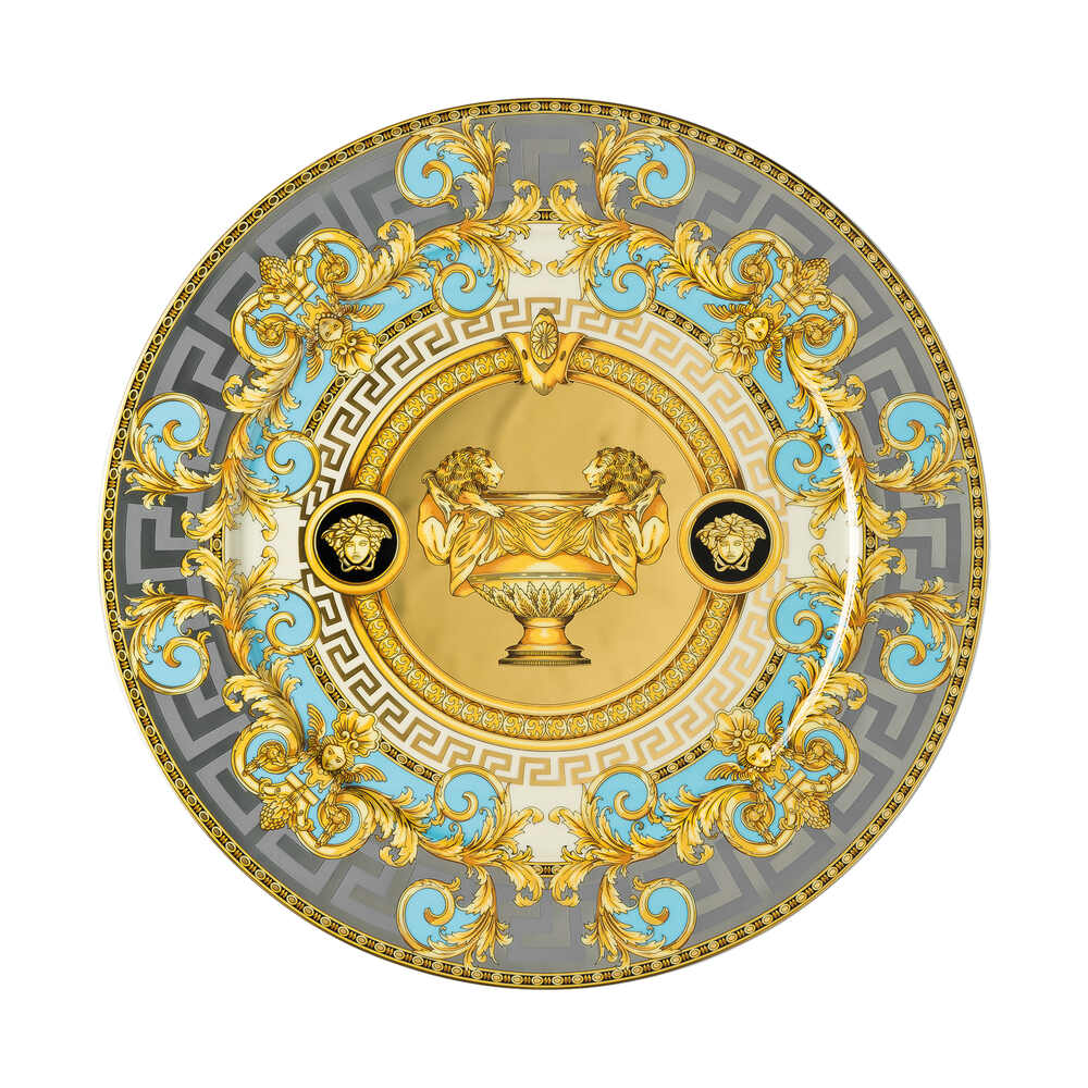 Versace Prestige Gala Service Plate, 11 3/4 in, Le Bleu