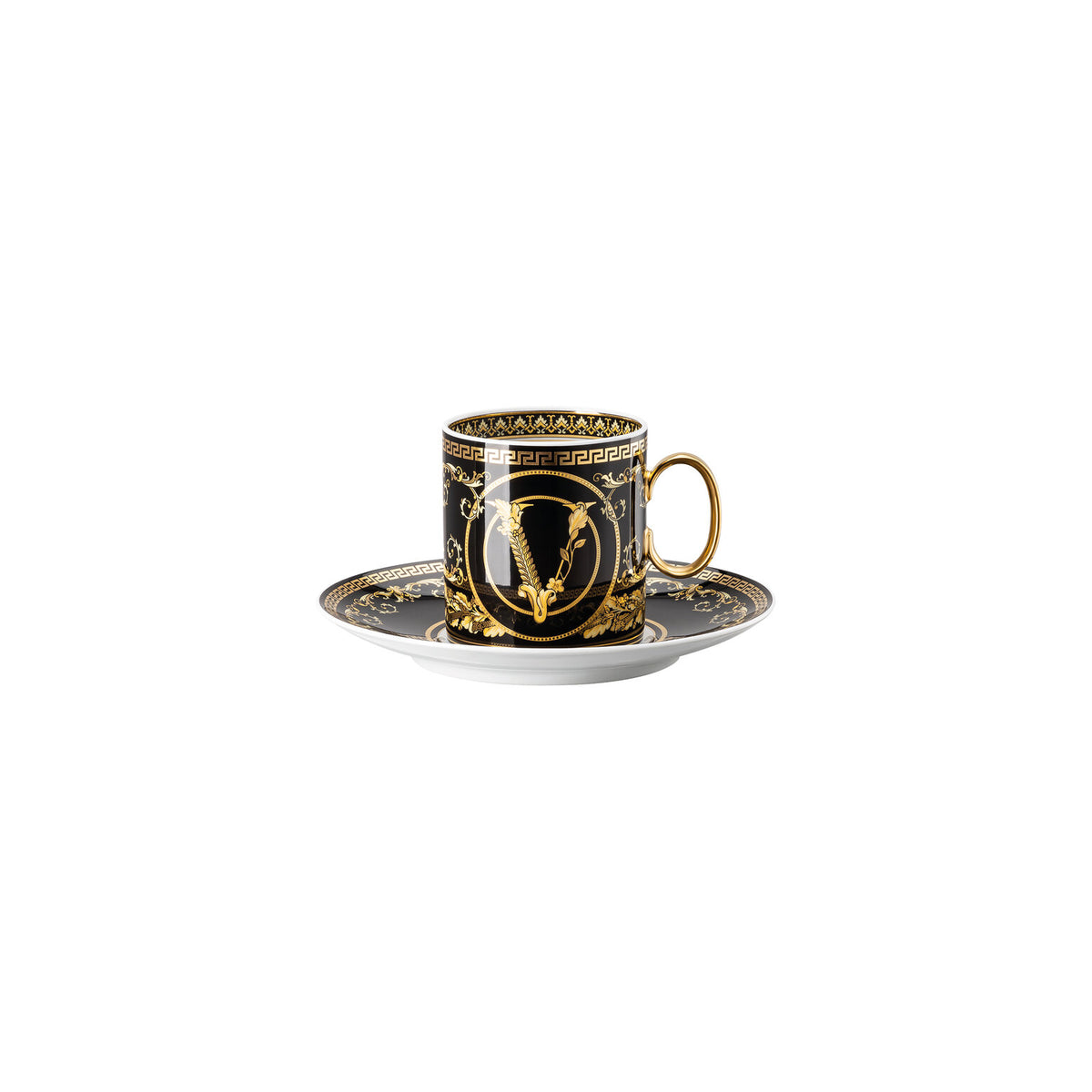 Versace Virtus Gala Coffee Cup & Saucer
