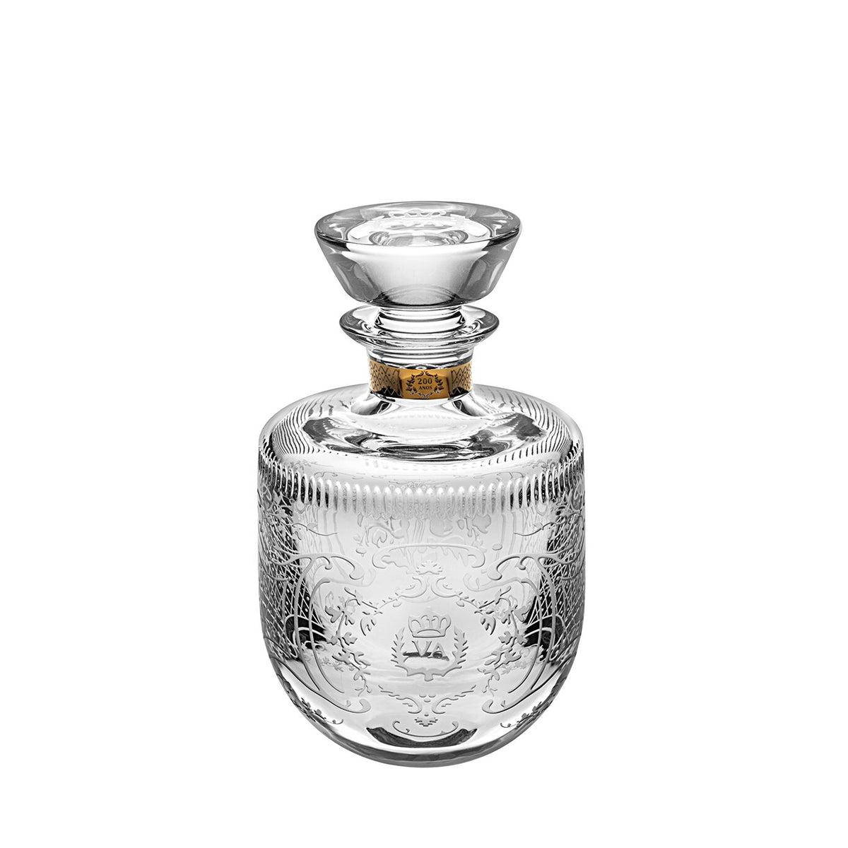 Vista Alegre 1824 Whisky Decanter on a white background