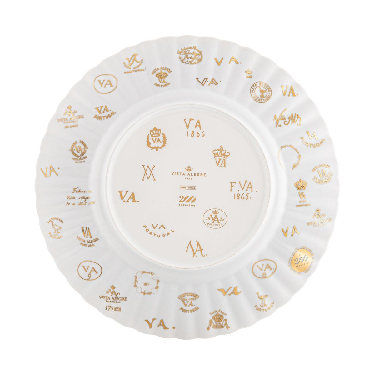 Vista Alegre 200 Anos Dinner Plate, view 2