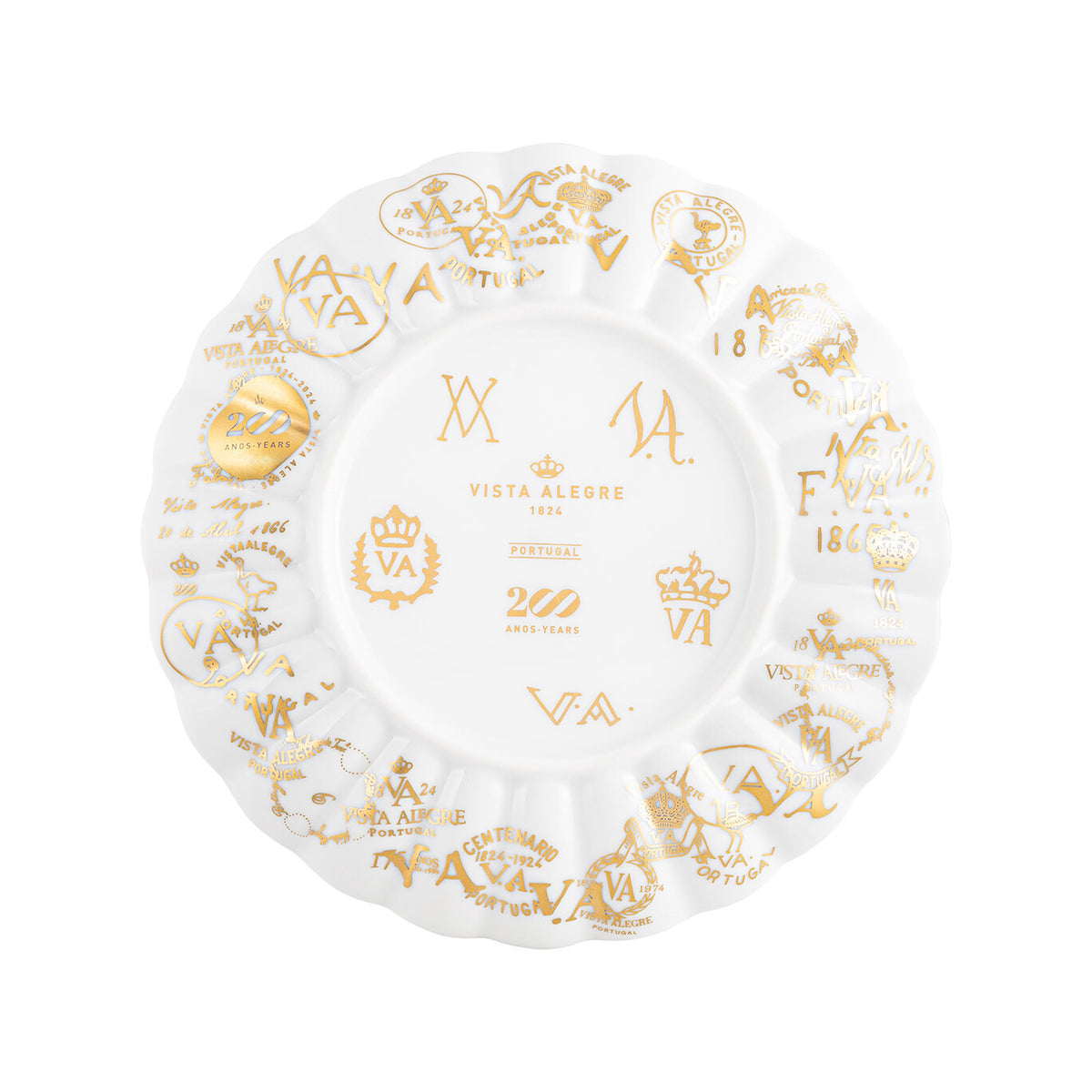 Vista Alegre 200 Anos Tea Cup & Saucer, view 3