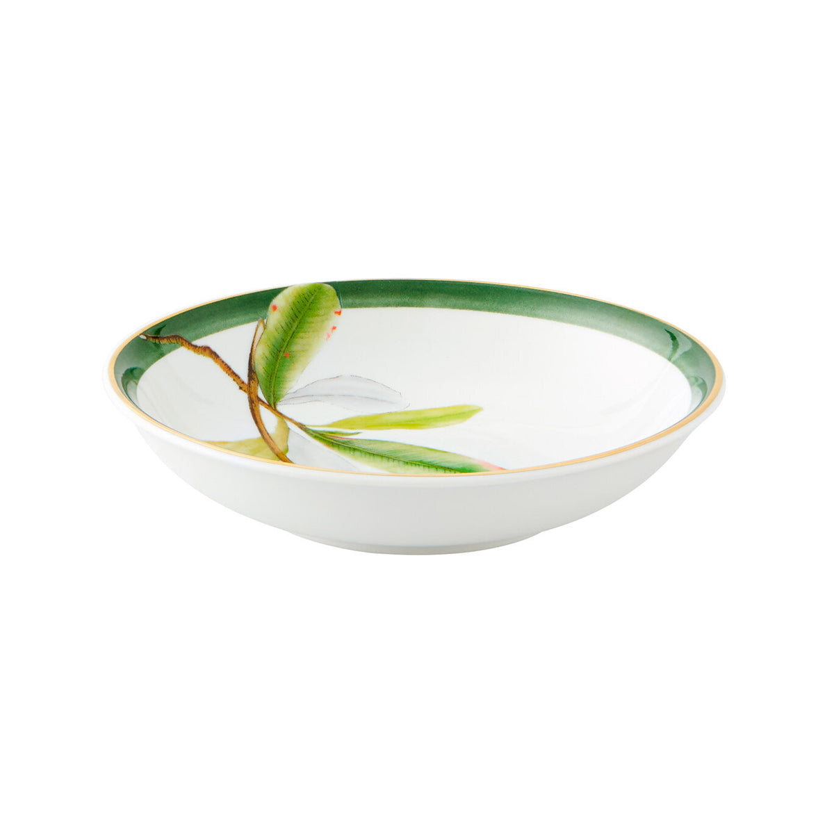 Vista Alegre Amazónia Medium Shallow Bowl on a white background