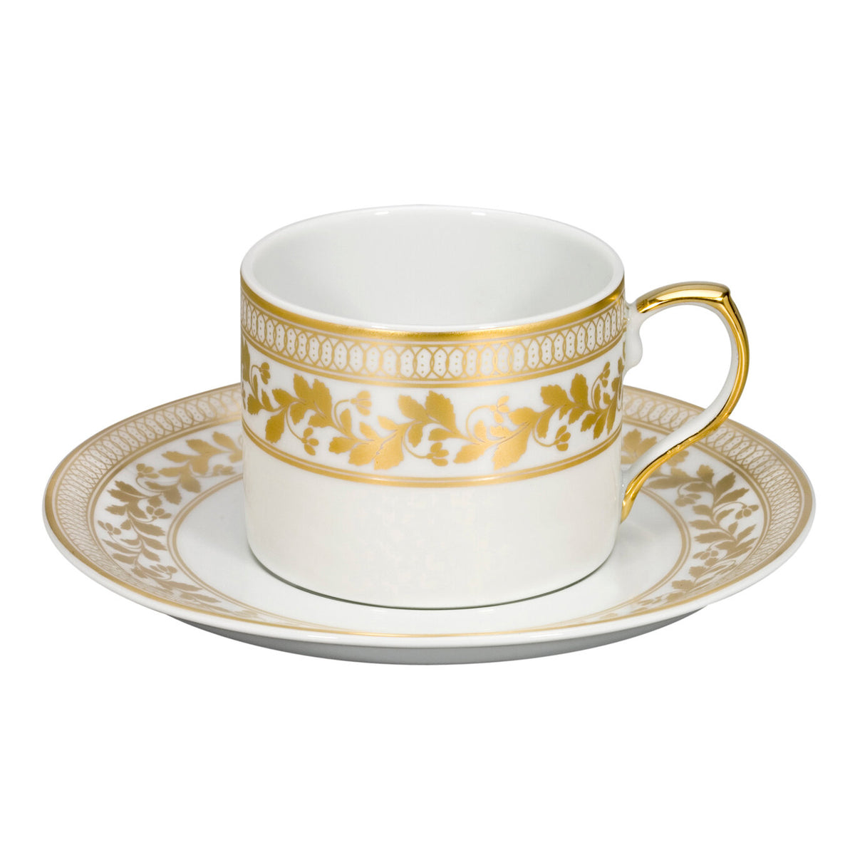 Vista Alegre Anna Tea Cup & Saucer on a white background