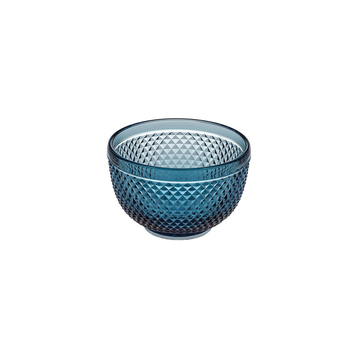 Vista Alegre Bicos Azul Small Bowl Blue on a white background