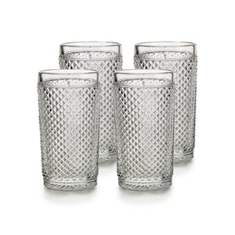 Vista Alegre Bicos Incolor Set of 4 Highballs, view 2