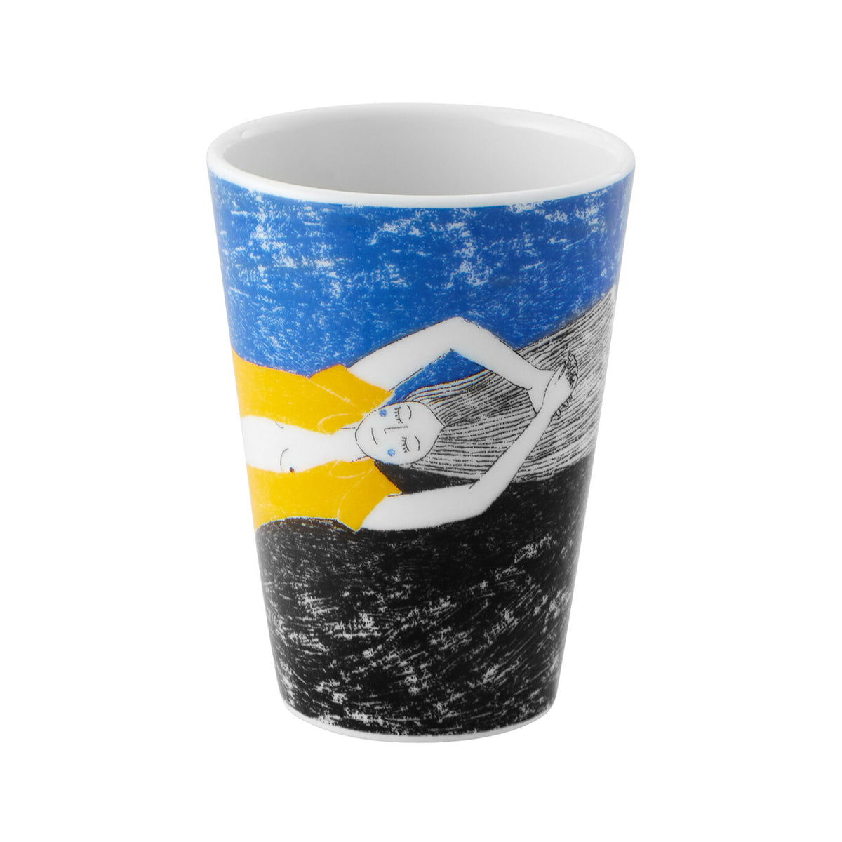 Vista Alegre Bode Inspiratório Coffee Cup with Saucer VII, view 2
