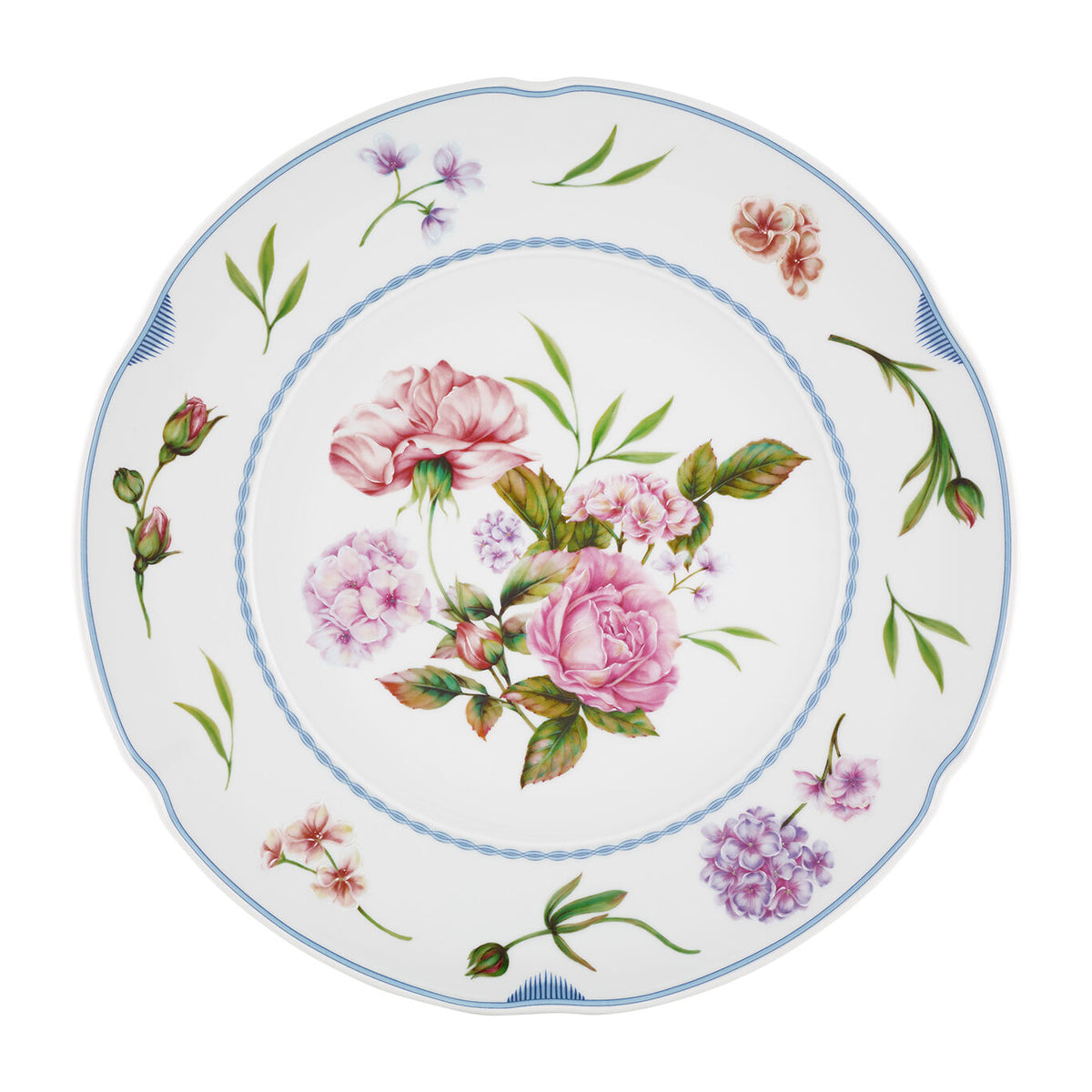 Vista Alegre Bridgerton - Set 3 Plates Charger, Dinner and Dessert, view 2