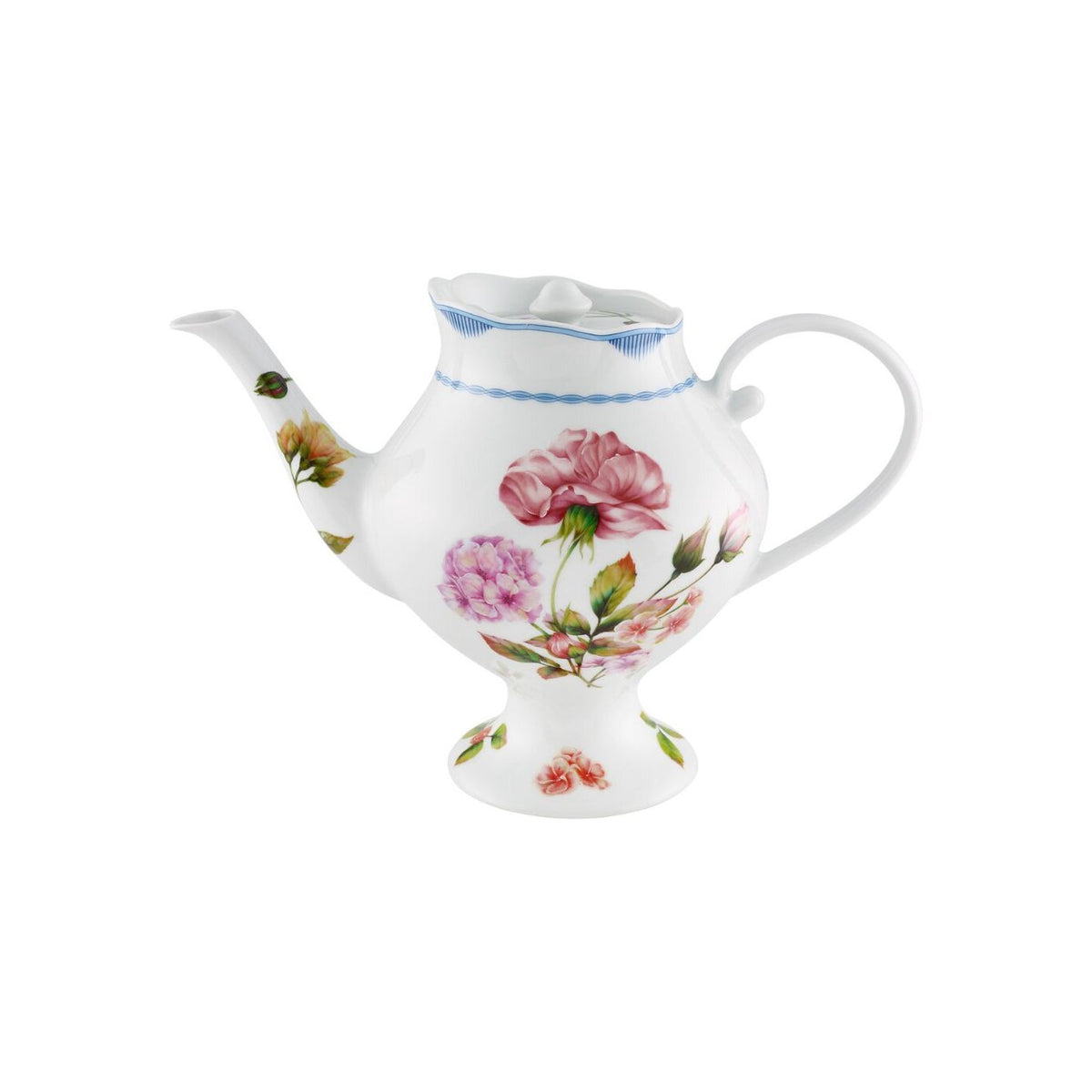 Vista Alegre Bridgerton Tea Pot on a white background