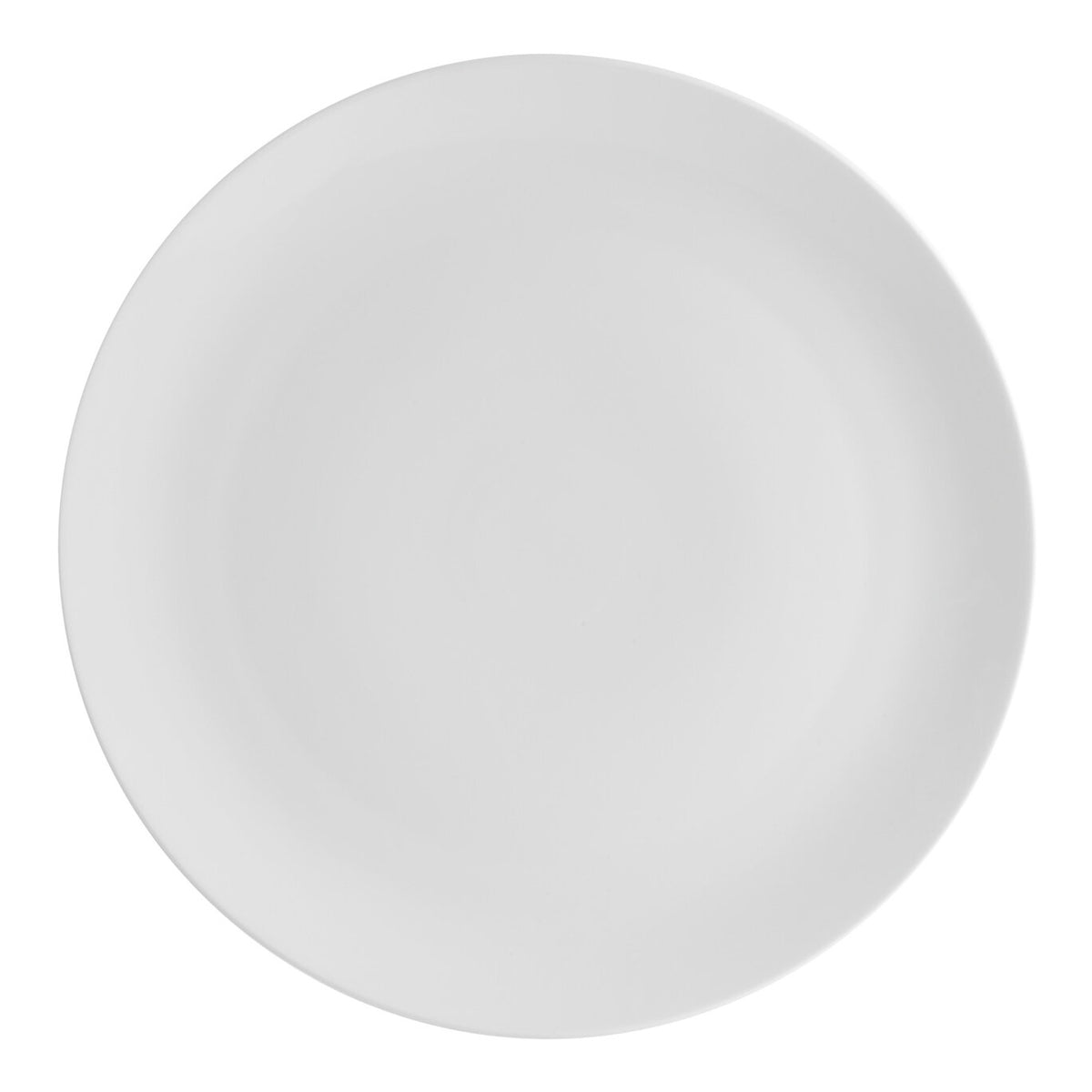 Vista Alegre Broadway White Soup Plate on a white background