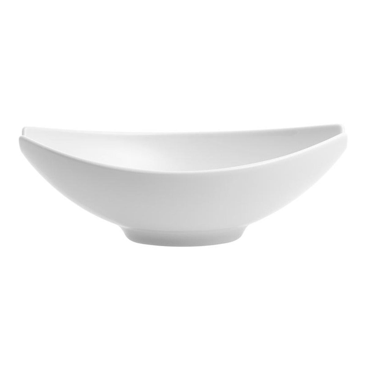 Vista Alegre Buffet White Medium Salad Bowl, 11 1/4 in on a white background