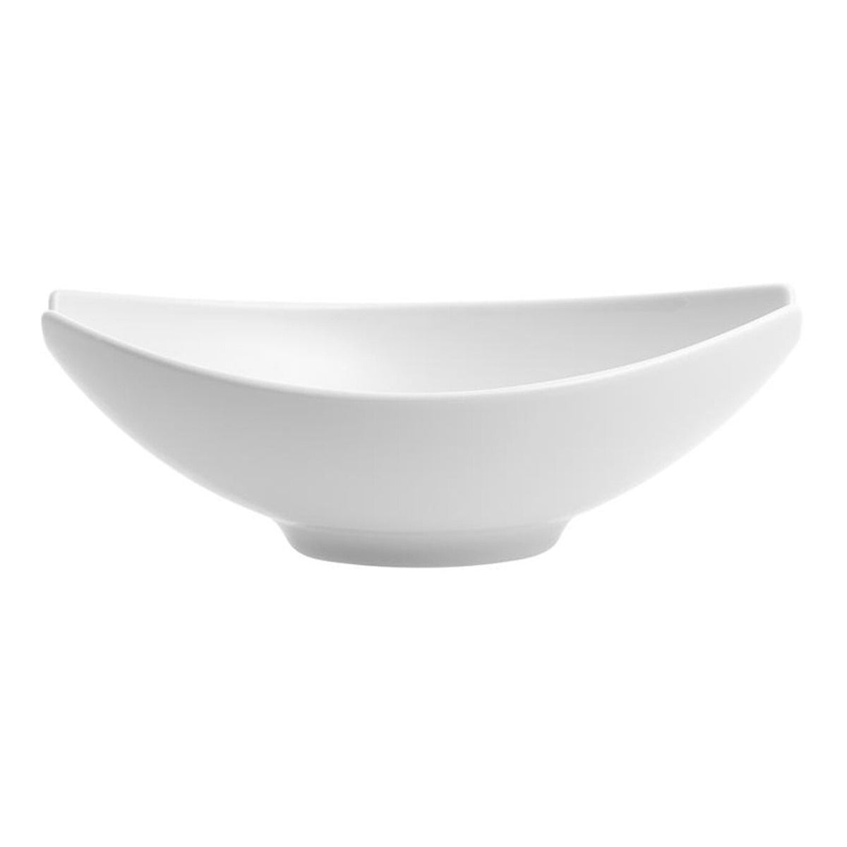 Vista Alegre Buffet White Small Salad Bowl, 8 3/4 in on a white background