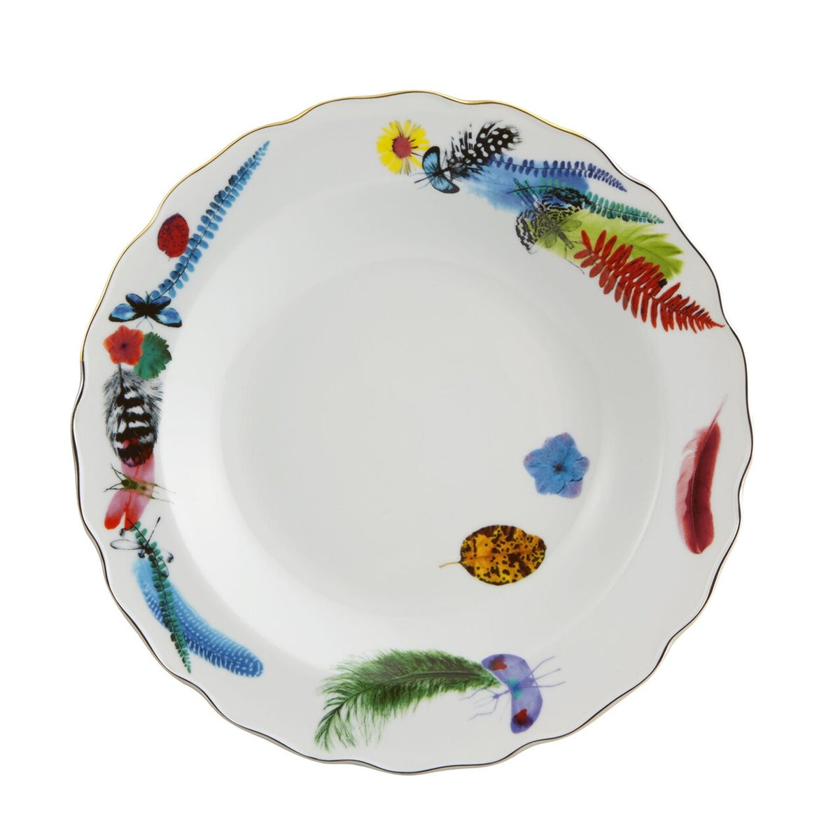 Vista Alegre Caribe Soup Plate on a white background