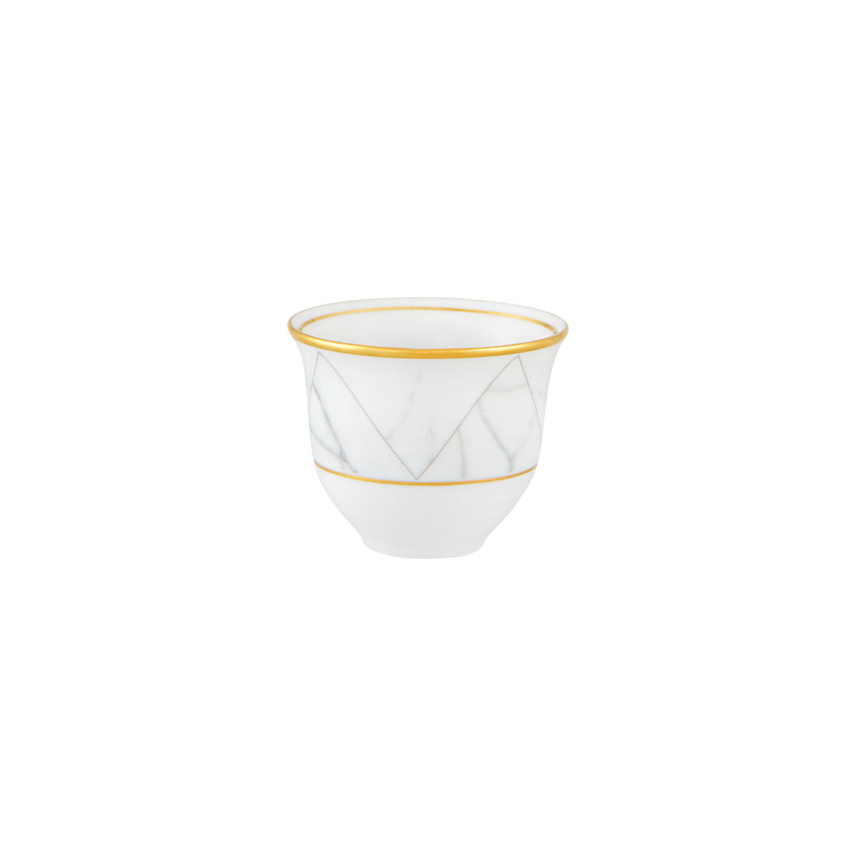 Vista Alegre Carrara Arabic Coffee Cup Selection, view 2