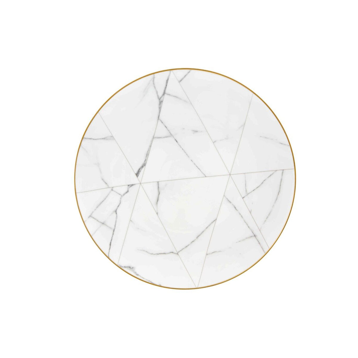Vista Alegre Carrara Charger Plate, 13 in on a white background