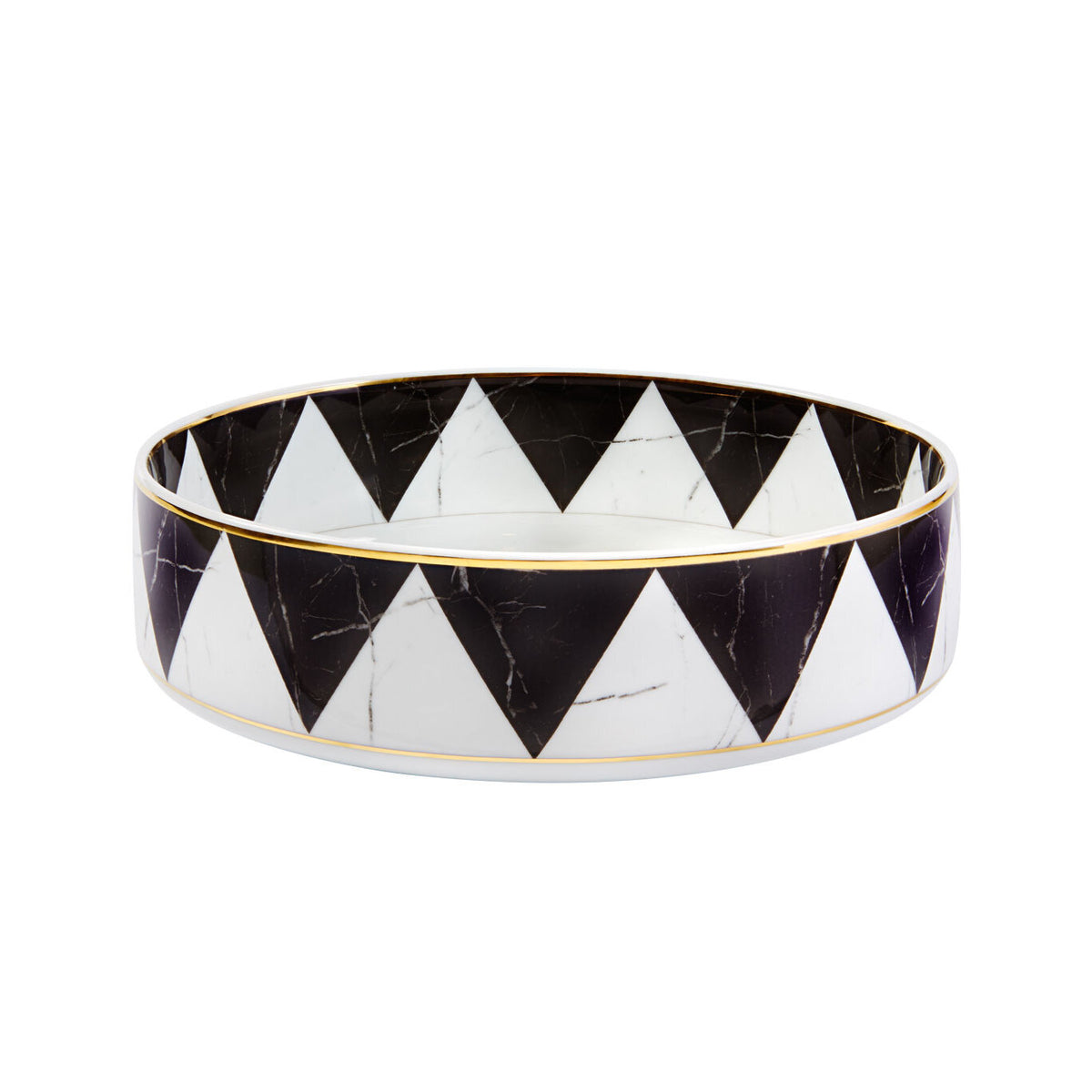 Vista Alegre Carrara Small Salad Bowl on a white background