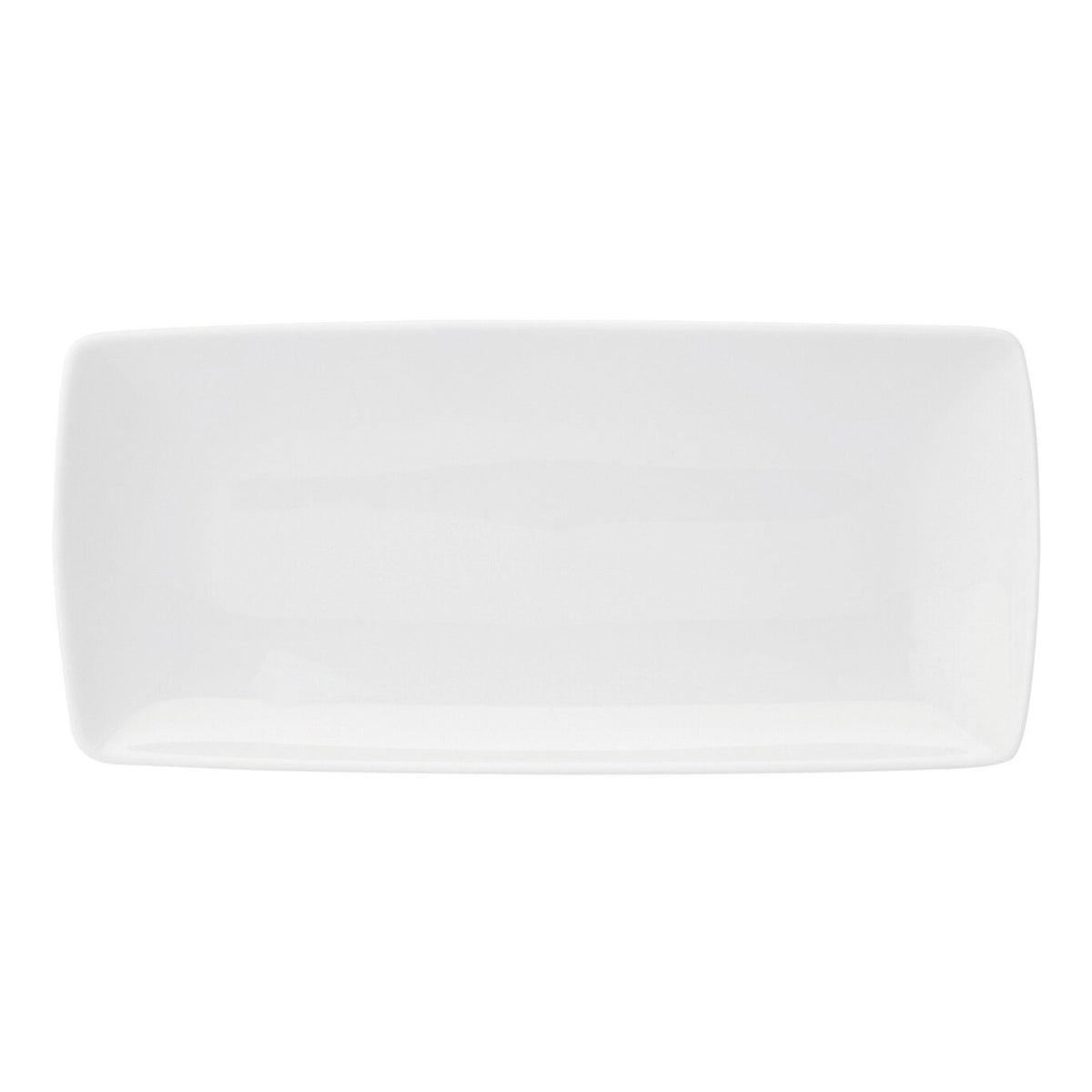 Vista Alegre Carré White Baguete Tray, 12 3/4 in on a white background