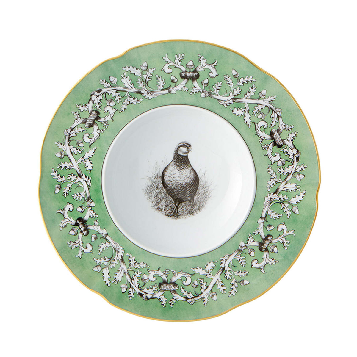 Vista Alegre Casa de Alba Soup Plate on a white background