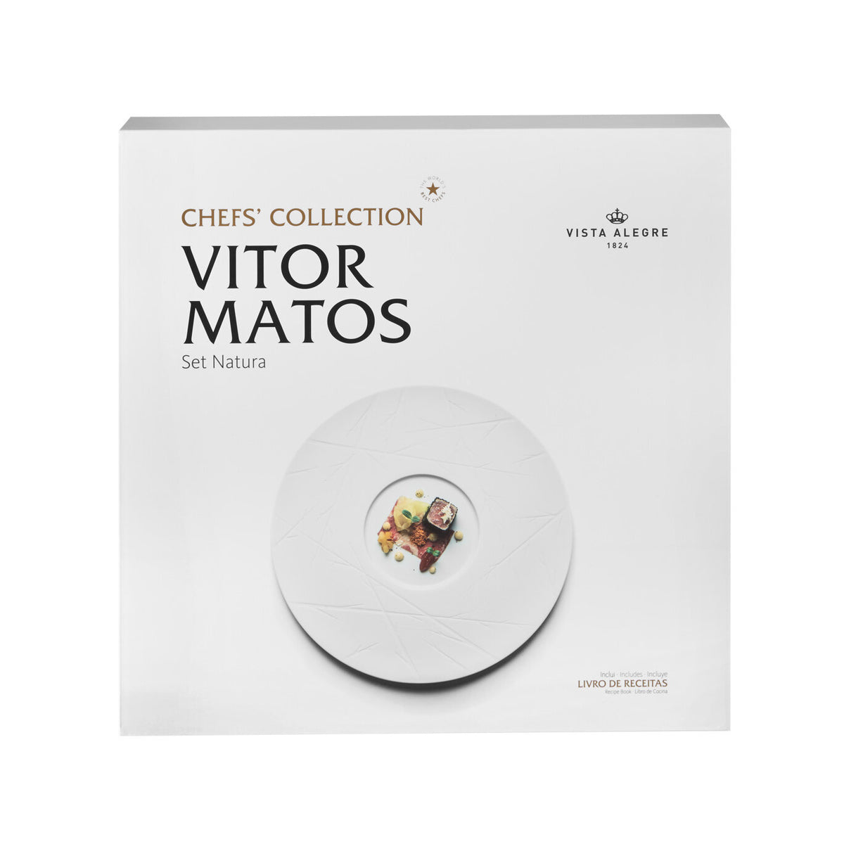 Vista Alegre Chefs' Collection Natura Set on a white background