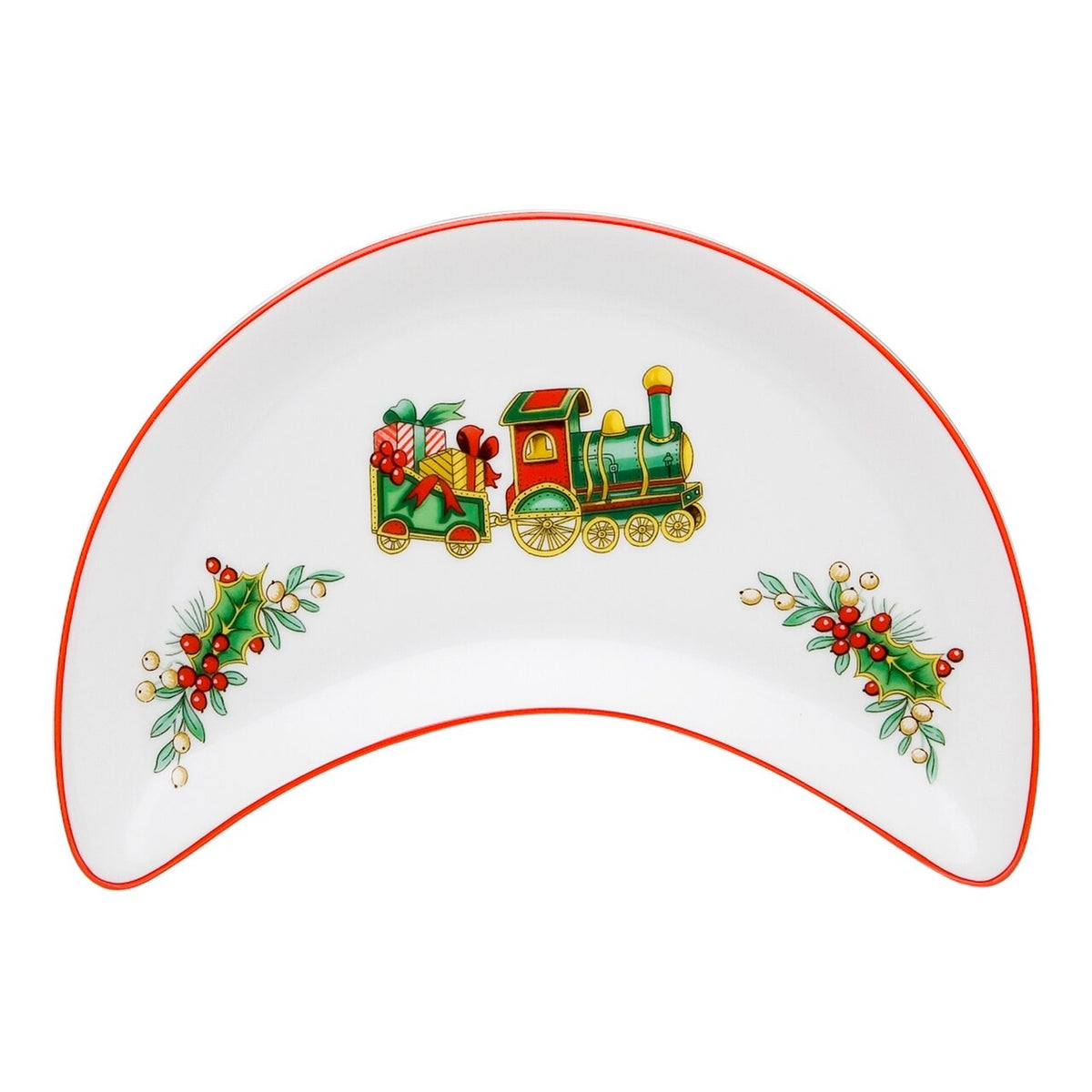Vista Alegre Christmas Magic Set of 6 Salad Dishes, view 5