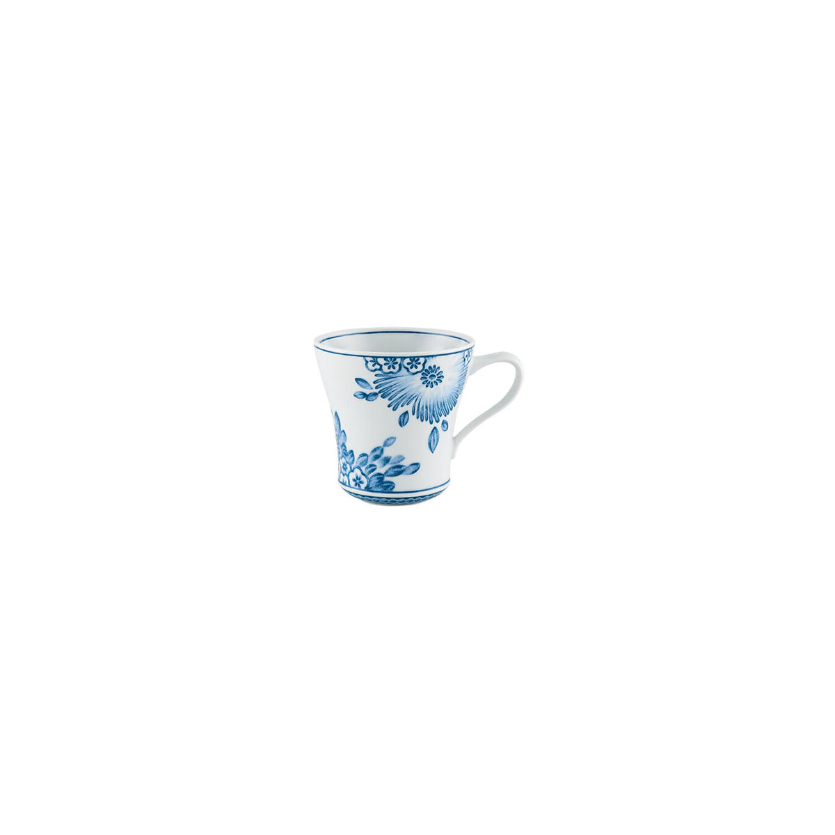Vista Alegre Coralina Blue Mug on a white background