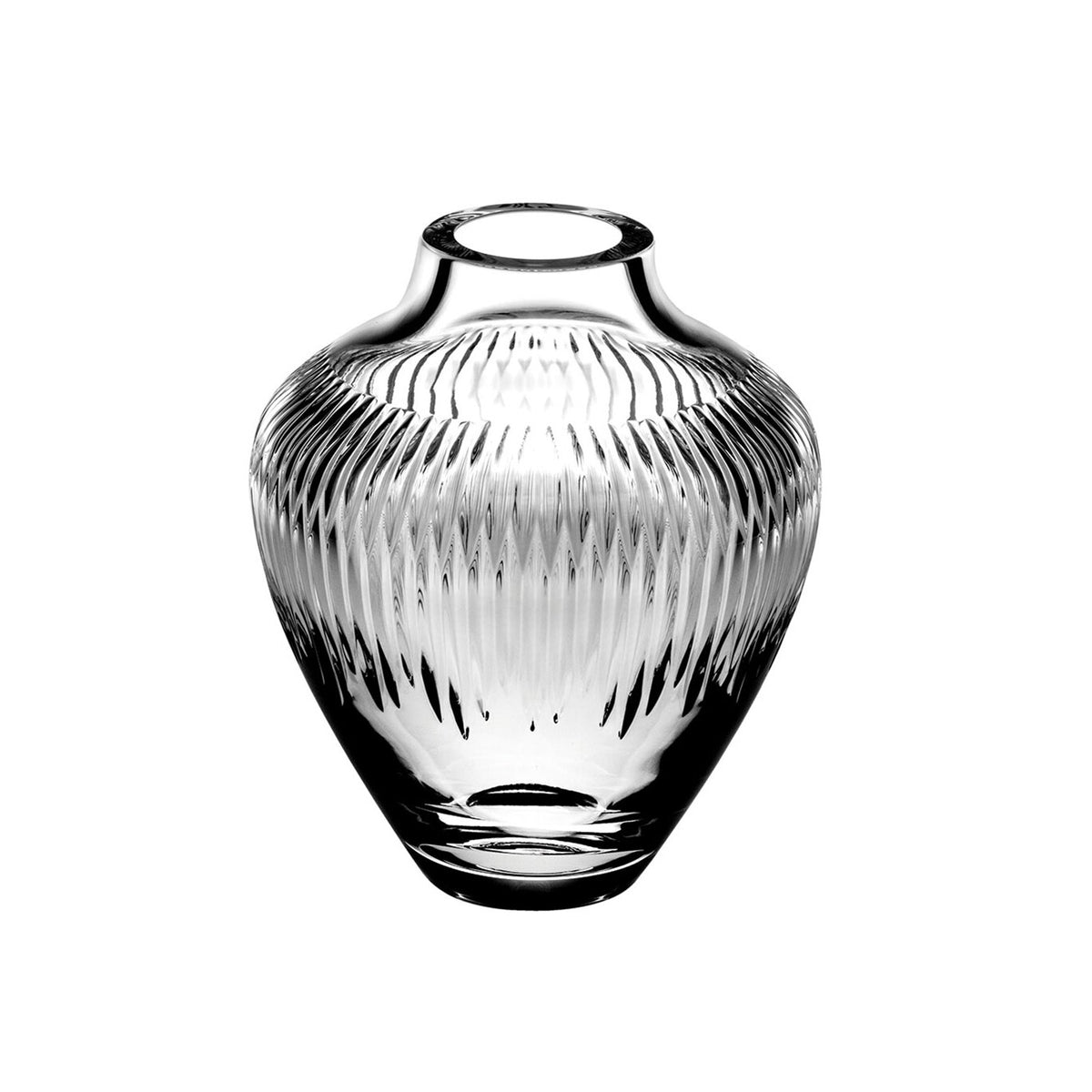 Vista Alegre Crystal Garden Vase Íris on a white background