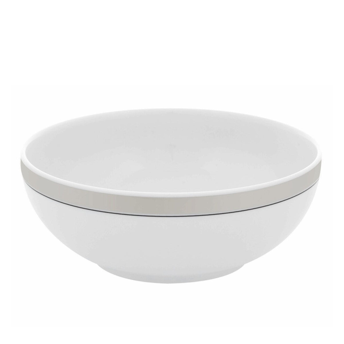 Vista Alegre Domo Platinum Cereal Bowl on a white background