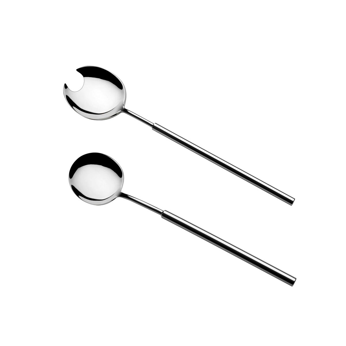Vista Alegre Domo Salad Servers on a white background